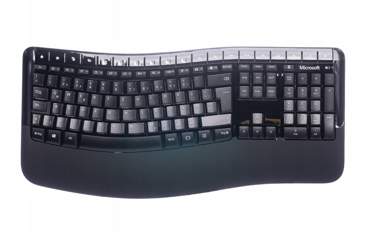 Keyboard and mouse set Microsoft Wireless Comfort 5050 Desktop QWERTZ DE Manufacturer code PP4-00019