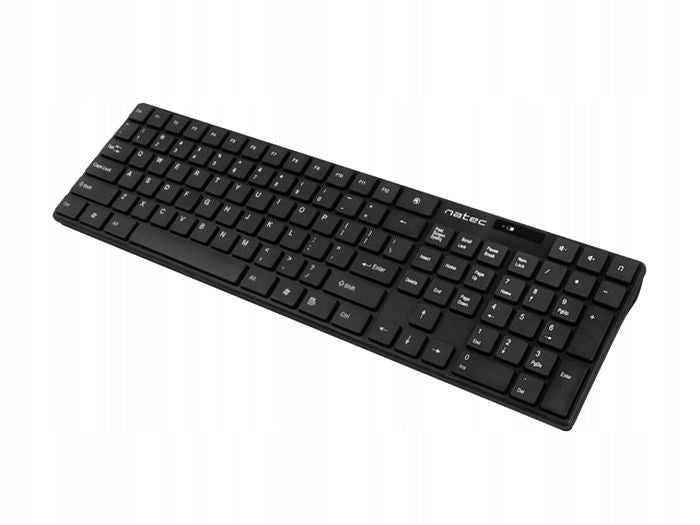 Keyboard and mouse set Natec black Manufacturer code NZB-1440