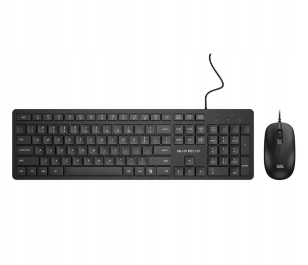 Keyboard and mouse set Silver Monkey S40 Wired keyboard and mouse set
