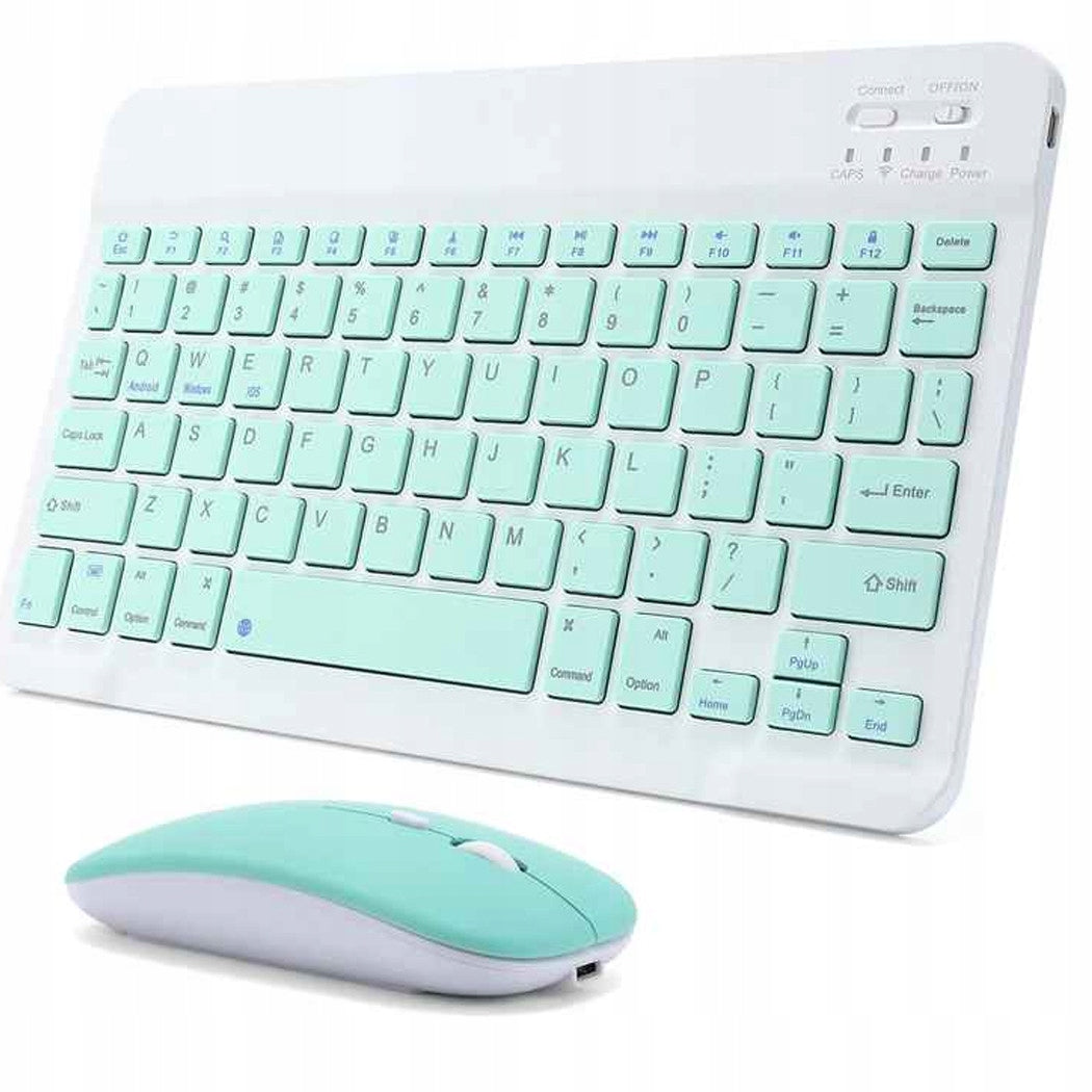 Keyboard and mouse set Smart-Trend wireless Bluetooth green