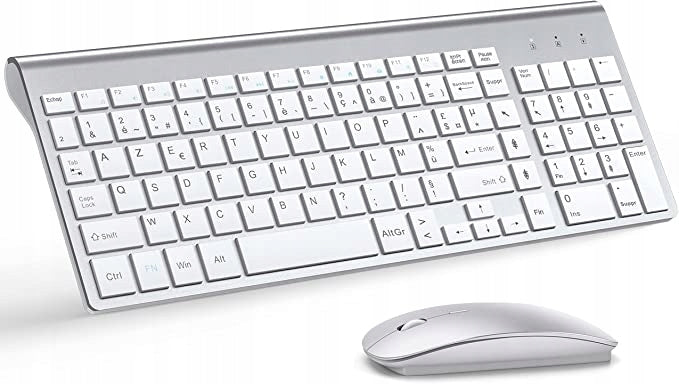 Keyboard and mouse set TopMate white Manufacturer code KM9000