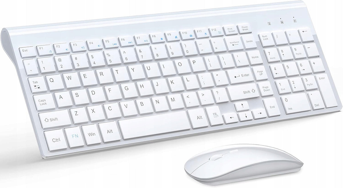 Keyboard and mouse set TopMate white
