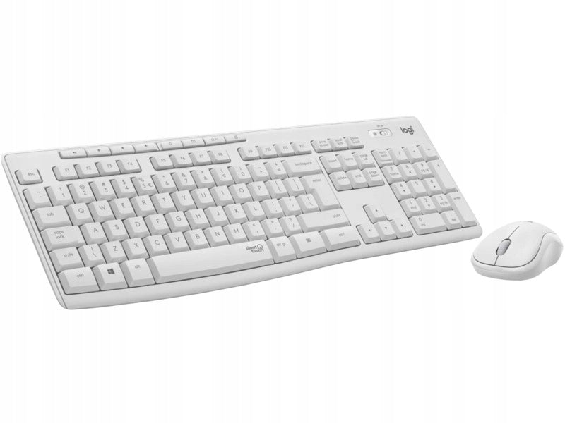 Keyboard + mouse LOGITECH MK295 Silent Wireless Combo White