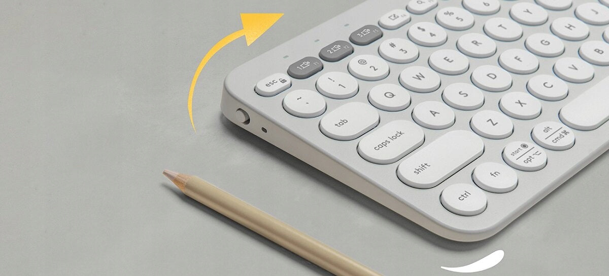 Keyboard + mouse LOGITECH MK380 Pebble 2 Combo White Manufacturer Logitech