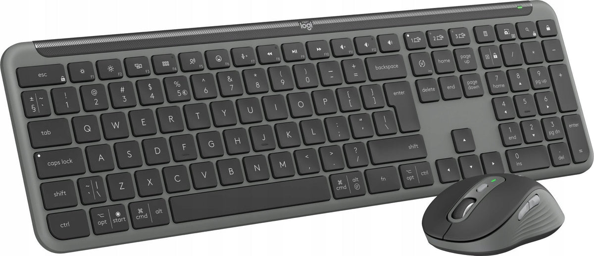 Keyboard + mouse Logitech Signature Slim MK950 graphite (920012490)