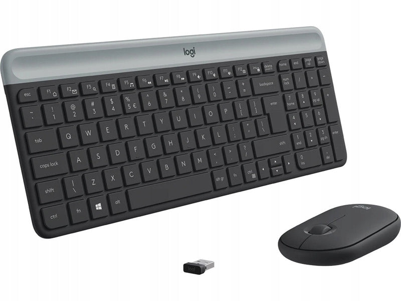 Keyboard + mouse set LOGITECH MK470 Graphite