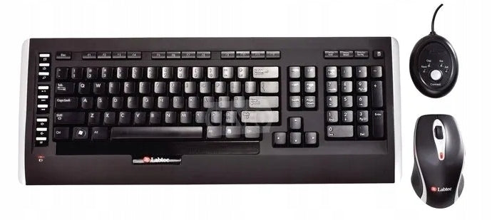 Keyboard + mouse set Labtec Wireless Laser Desktop 1200