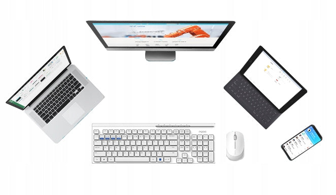 Keyboard + wireless mouse Rapoo 8110M multi Manufacturer Rapoo