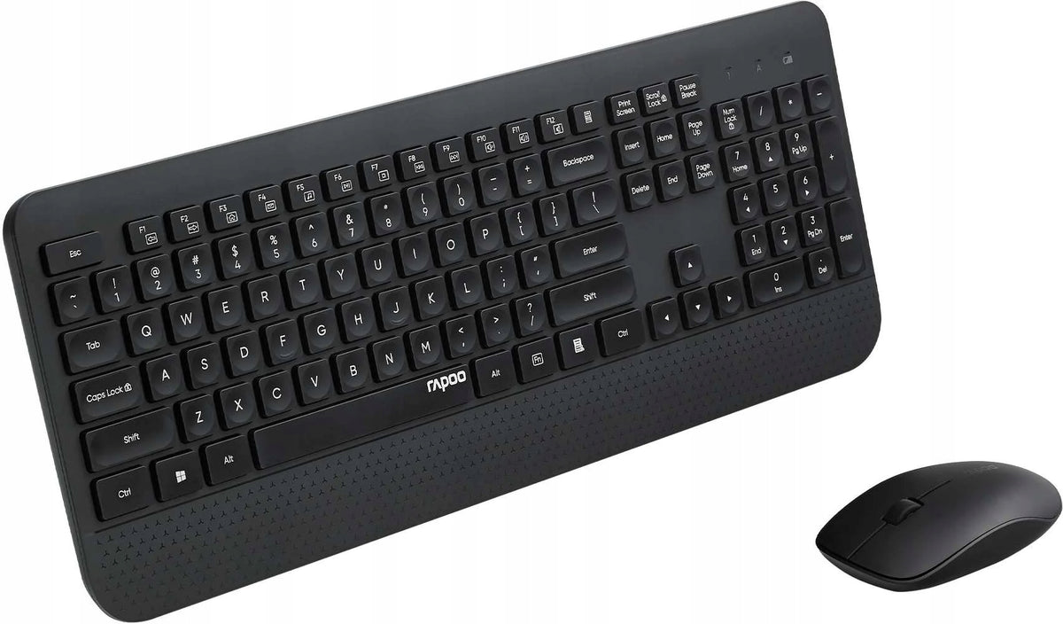 Keyboard + wireless mouse Rapoo X3500 Keyboard layout US international (qwerty)