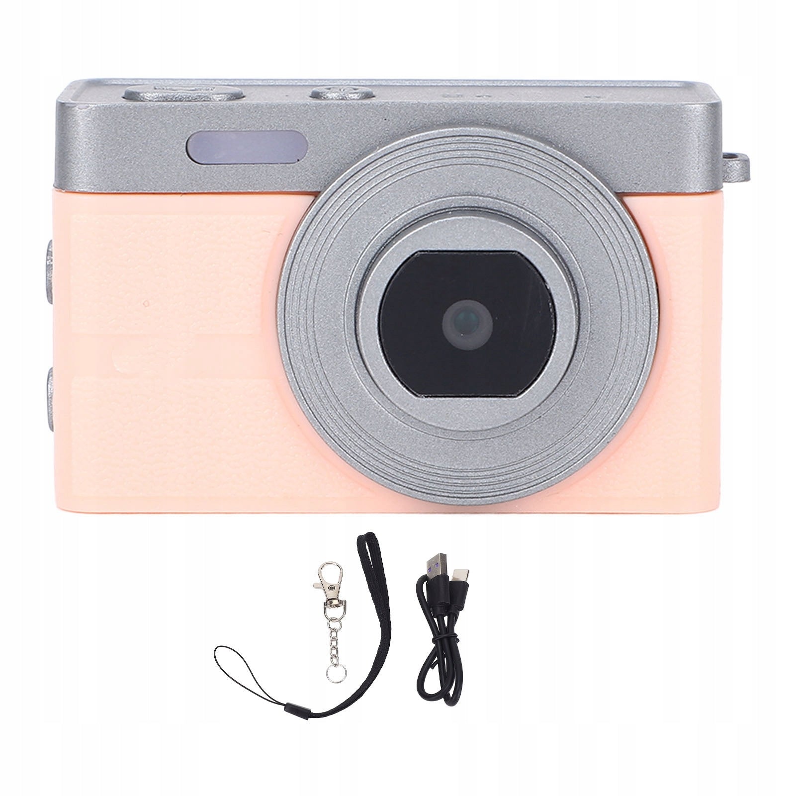 Keychain Camera 1080P 2MP HD Type C Rechargeable AA Style Video Camera