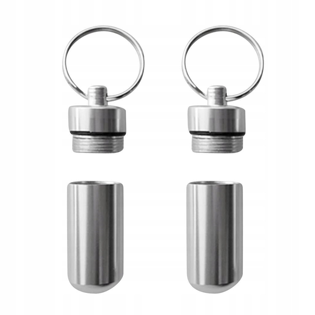 Keychain Waterproof for Tablets Key Pills Packaging Model Wodoodporny futerał na pigułki Brelok