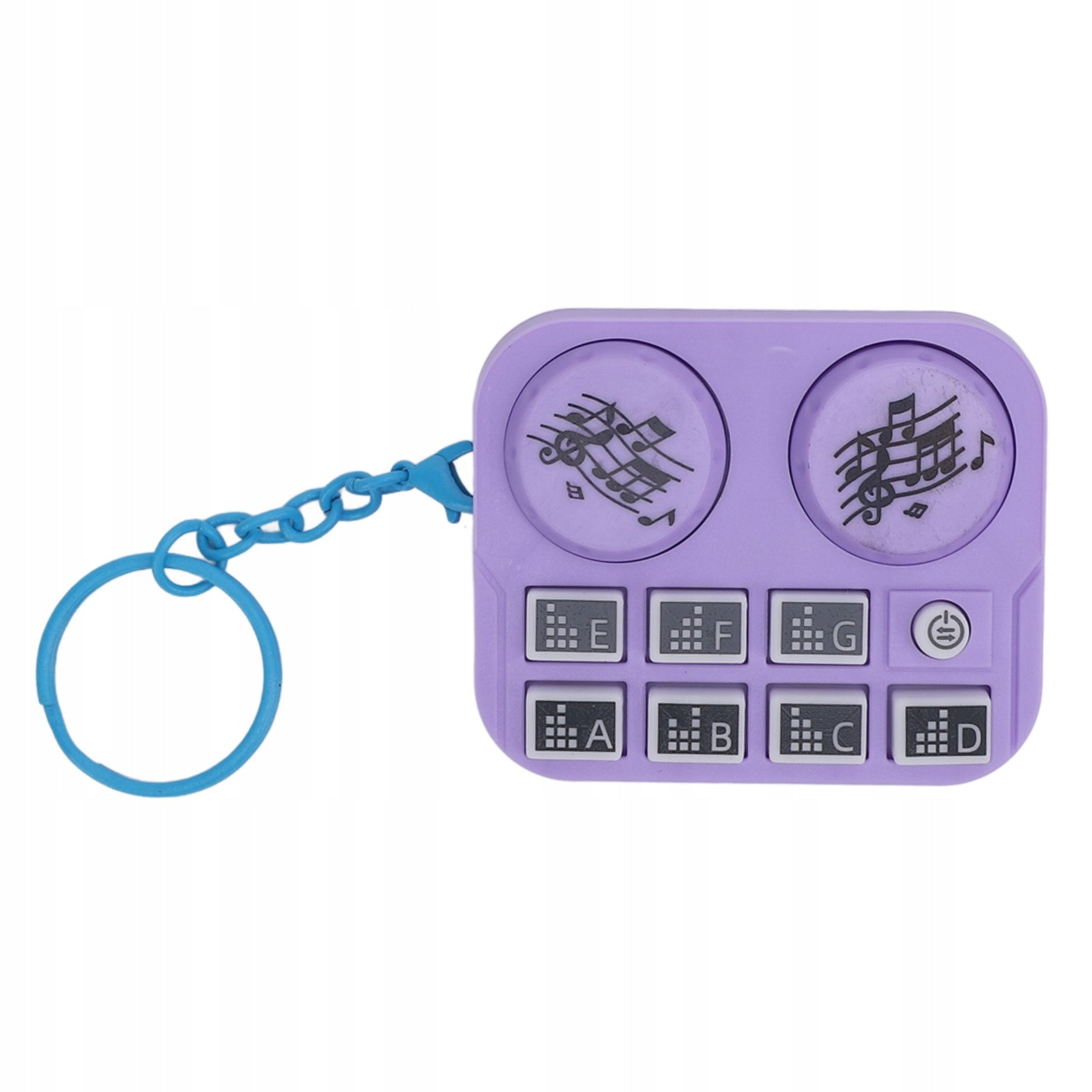 Keychain with DJ Disc Player, Automatic Rotating Mini Keychain Manufacturer code AG250906083145