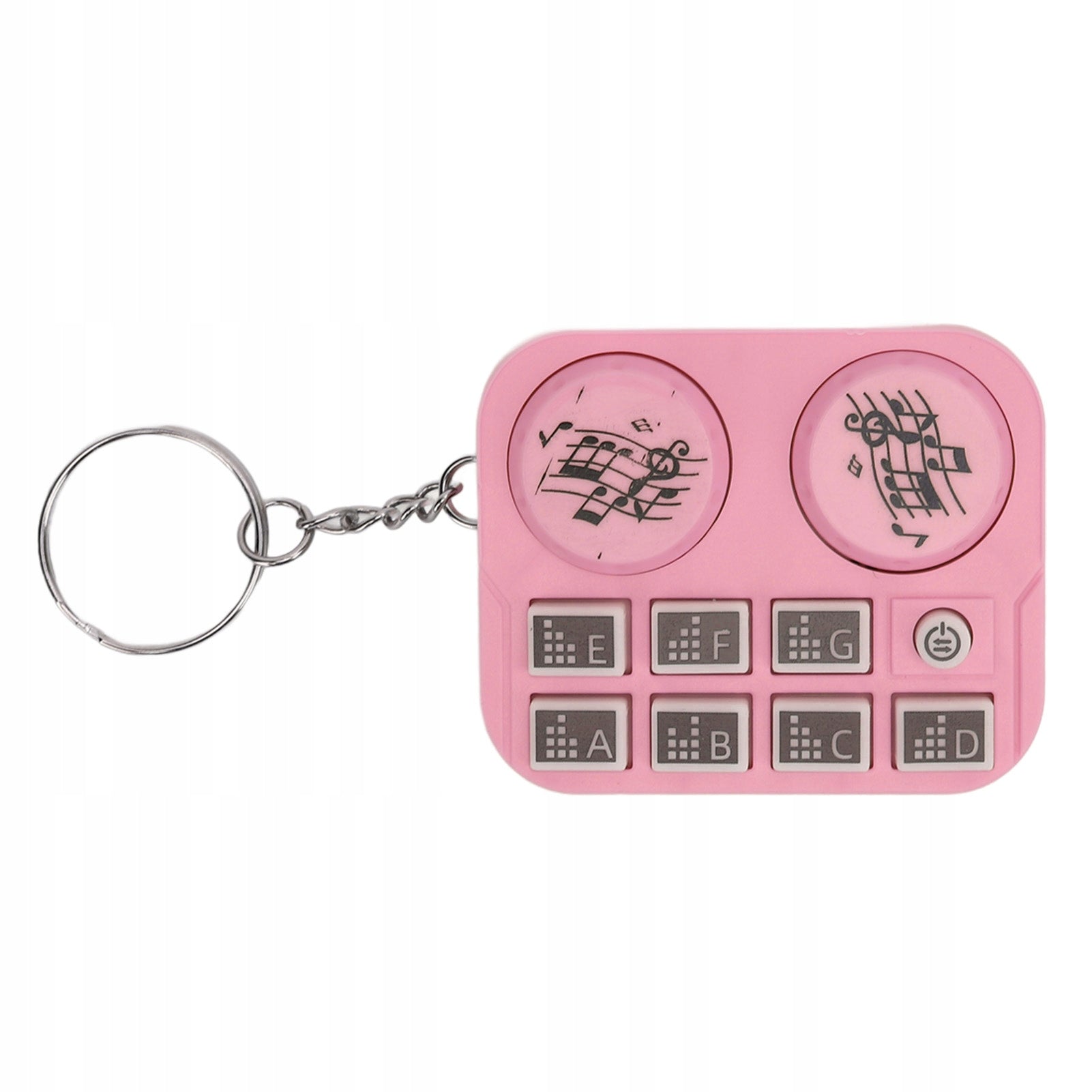 Keychain with DJ disc player, mini key chain for automatic behind Manufacturer code AG250906083144