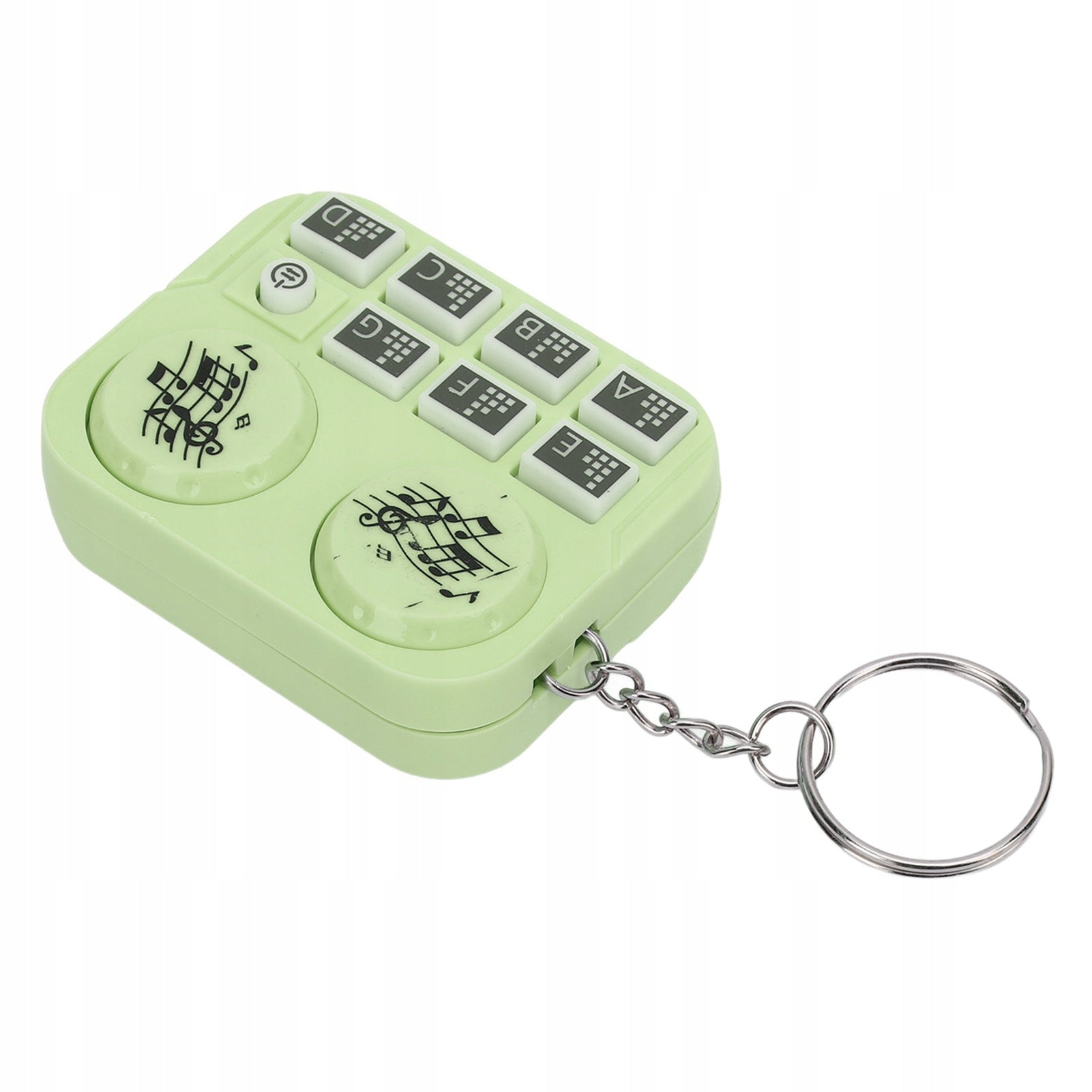 Keychain with DJ player, self-button mode. Portable mini keychain Brand no brand