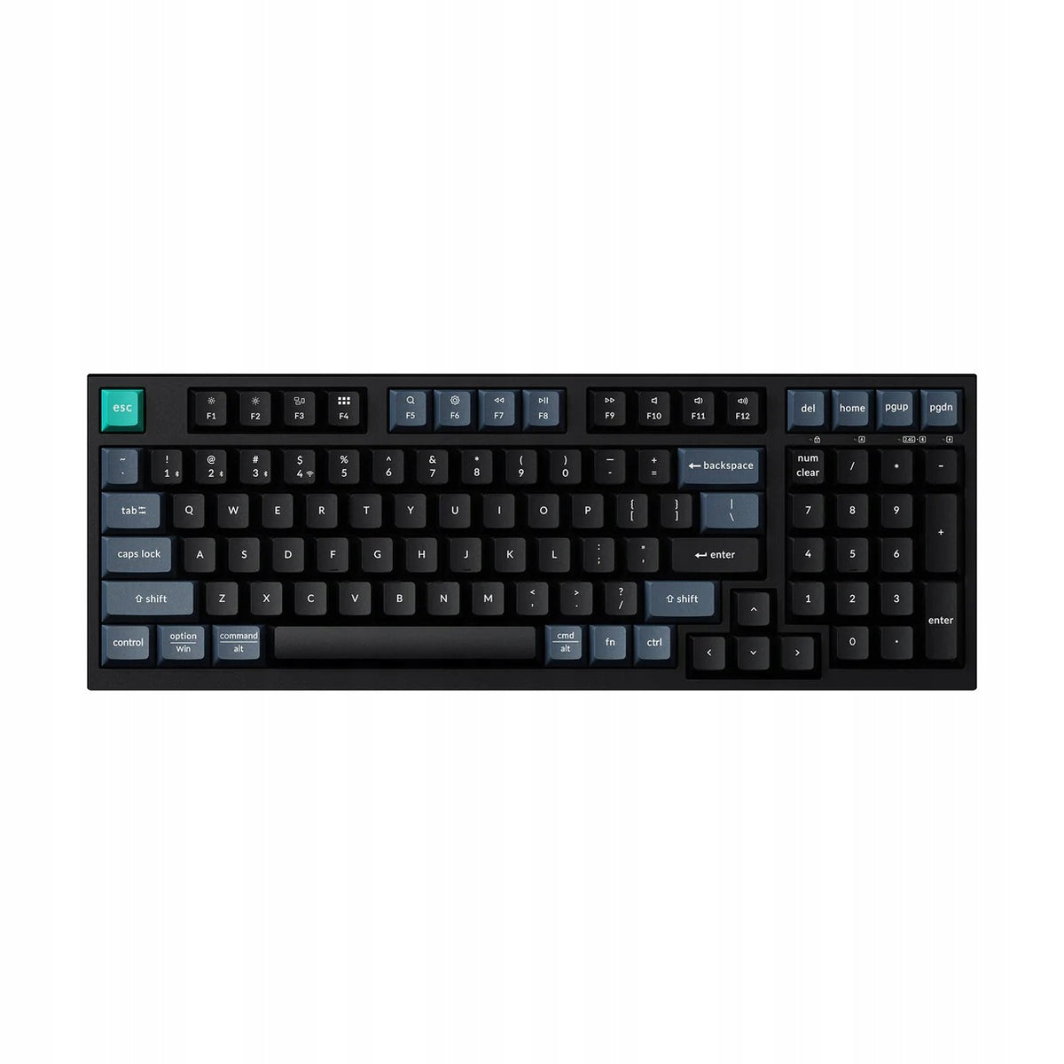 Keychron B35 Wireless Mechanical Keyboard, Quiet, Black