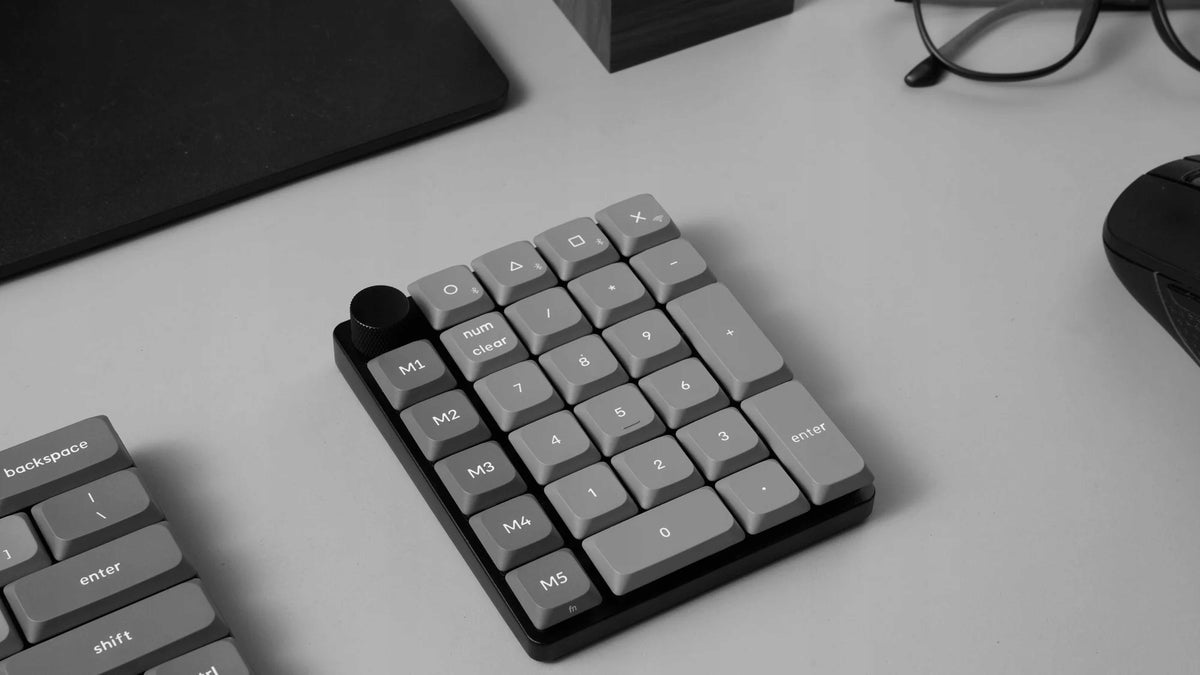 Keychron K0 Max QMK Wireless Keyboard NUMPAD Mechanical Numeric Manufacturer Keychron