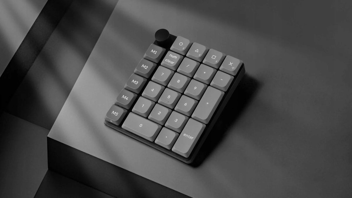 Keychron K0 Max QMK Wireless Keyboard NUMPAD Mechanical Numeric Packaging status original