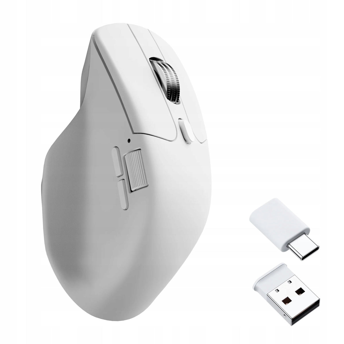 Keychron M6S optikai Bluetooth / vezeték nélküli egér fehér