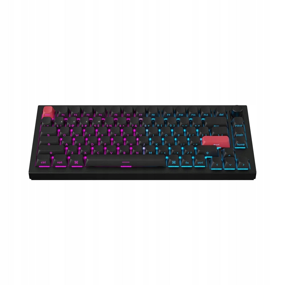 Keychron Q1 Max Wireless Mechanical Keyboard Side-Printed Q1M-M3S Packaging status original
