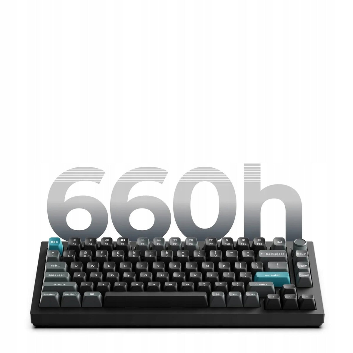 Keychron Q1 Ultra 8K Wireless Mechanical Keyboard Black - Banana Packaging status original