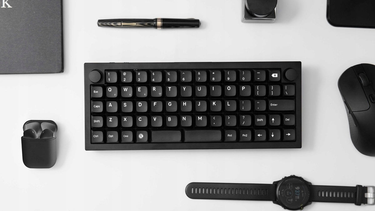 Keychron Q15 Max Wireless Mechanical Keyboard QMK Q15M-M3 Color black