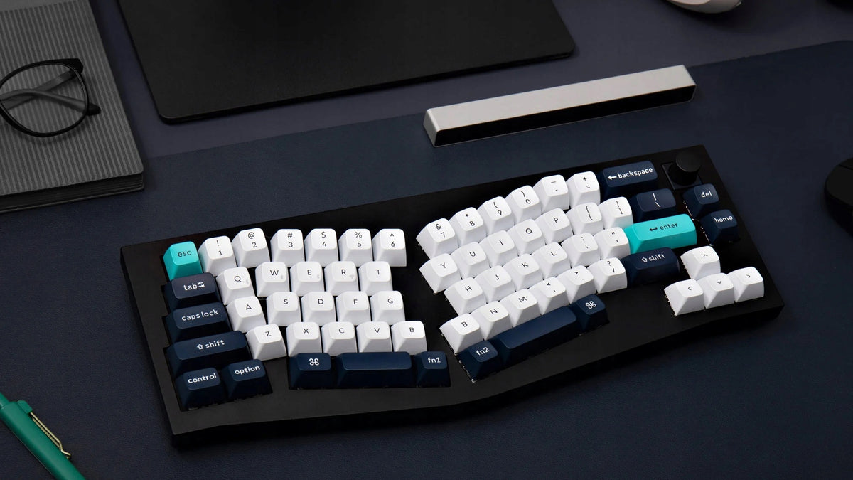 Keychron Q8 Max Wireless Mechanical Keyboard (Alice Layout) Q8M-M3 Color white