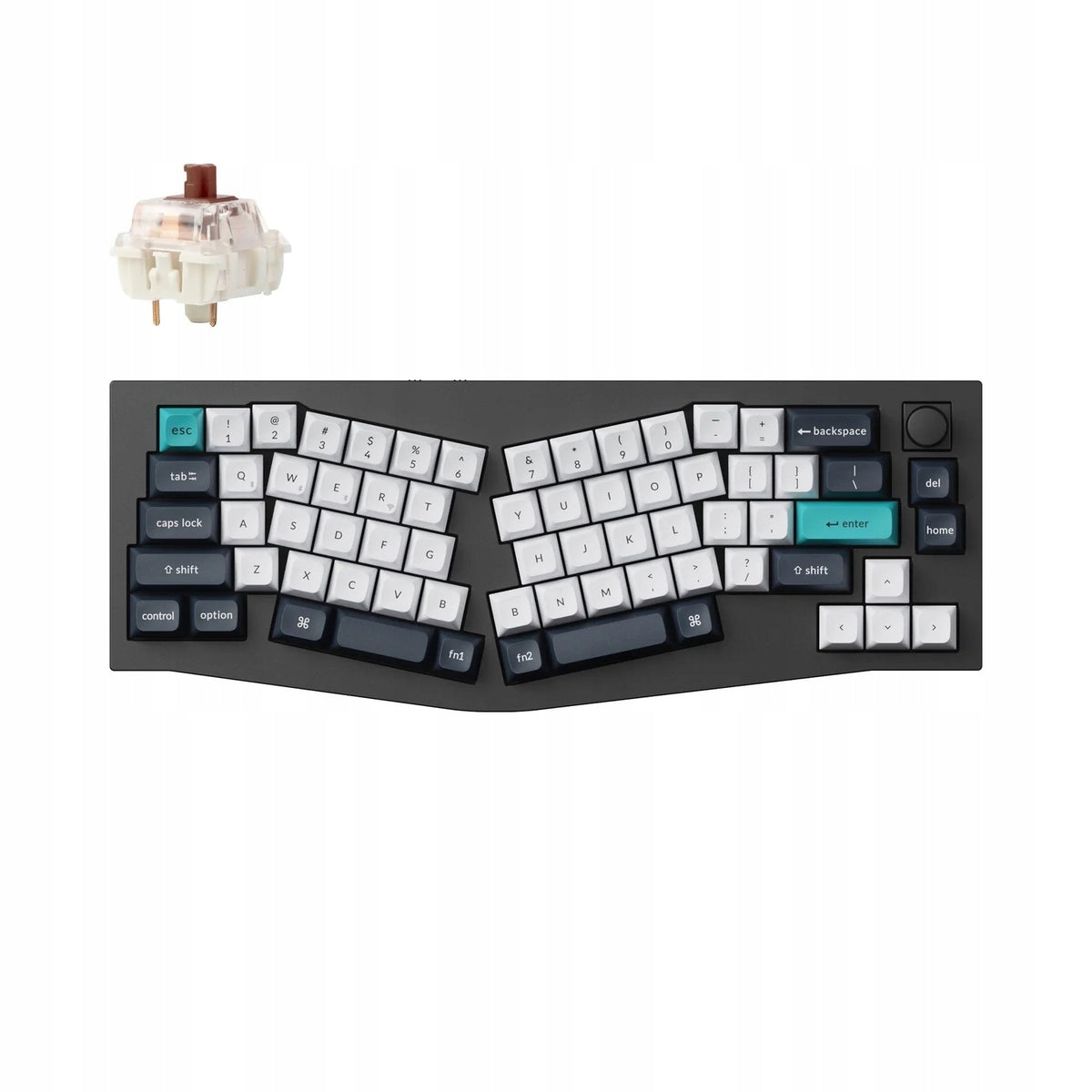 Keychron Q8 Max Wireless Mechanical Keyboard (Alice Layout) Q8M-M3
