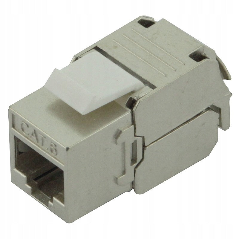 Keystone 8p8c RJ45 Cat6 FTP socket quick installation