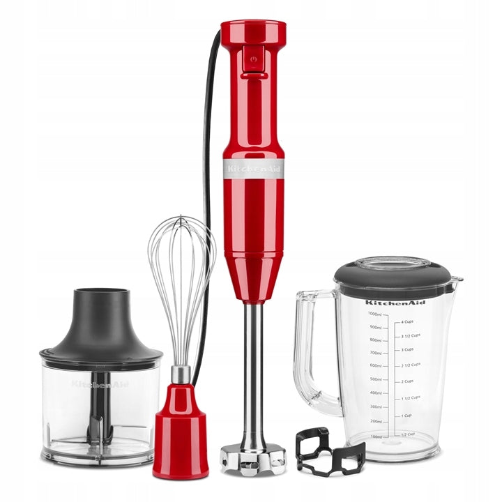 Kézi mixer KitchenAid 5KHBV83 180 W piros