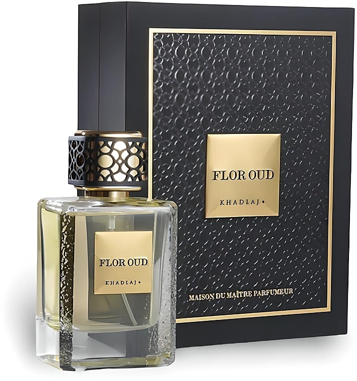 Khadlaj Flor Oud 100ml EDP Perfumed Water Perfume Arabic Fragrance Unisex