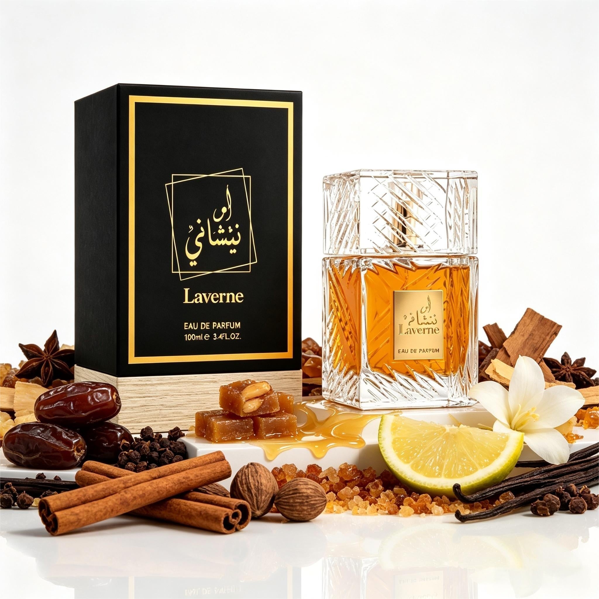Khamrah unisex Eau de Parfum 100ml Men's Arabic Perfume Laverne Brand LAVERNE