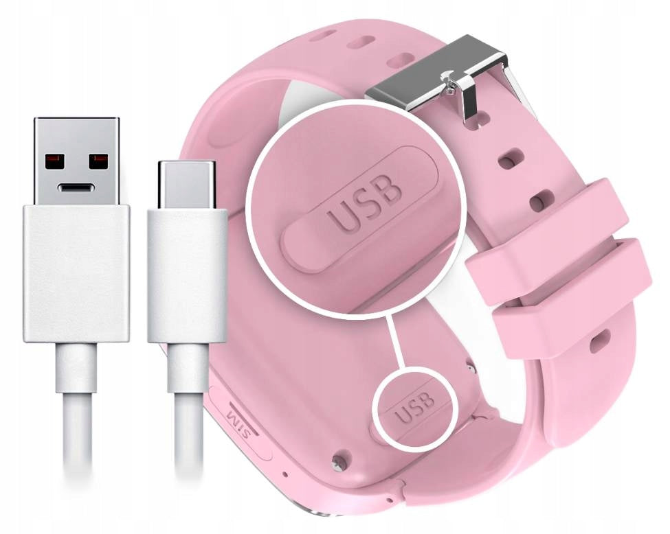 Kiano KW-KP Princess - 4G fairytale smartwatch with SIM and camera for girls Brand Kiano