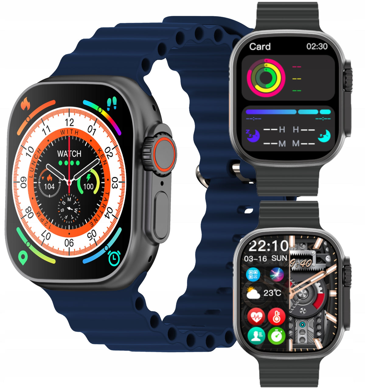 Kiano Watch KW-SU - Universal Smartwatch with Talk and Sport Function