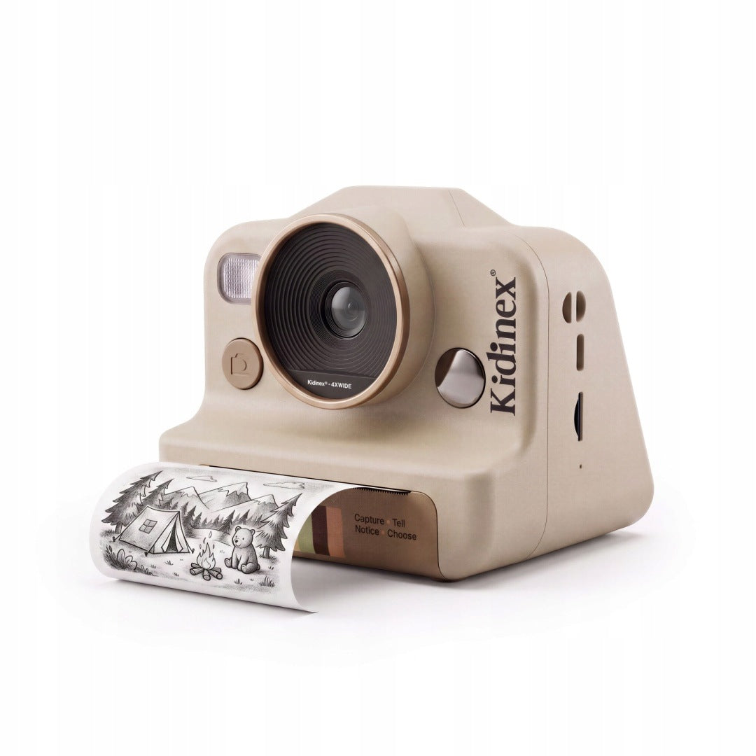 KidLupe Instant Camera for Kids KidSnap Beige