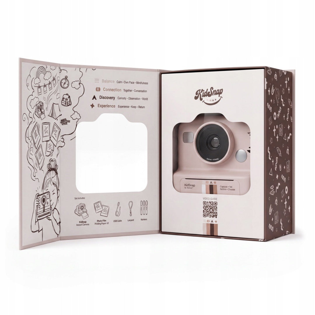 KidLupe Instant Camera for Kids KidSnap Pink Packaging status original