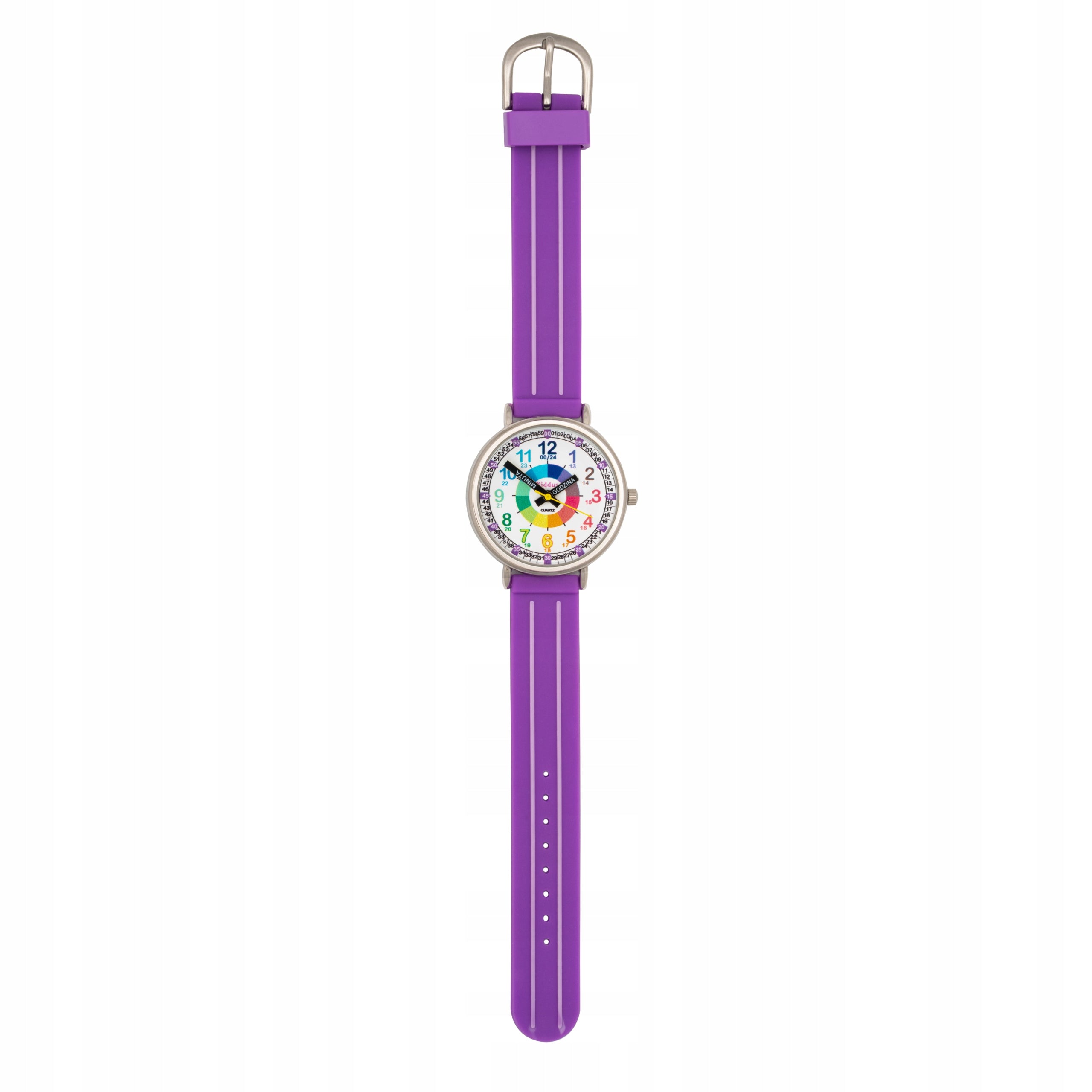 Kiddus Children's Watch Time Teacher Purple PL Crystal other