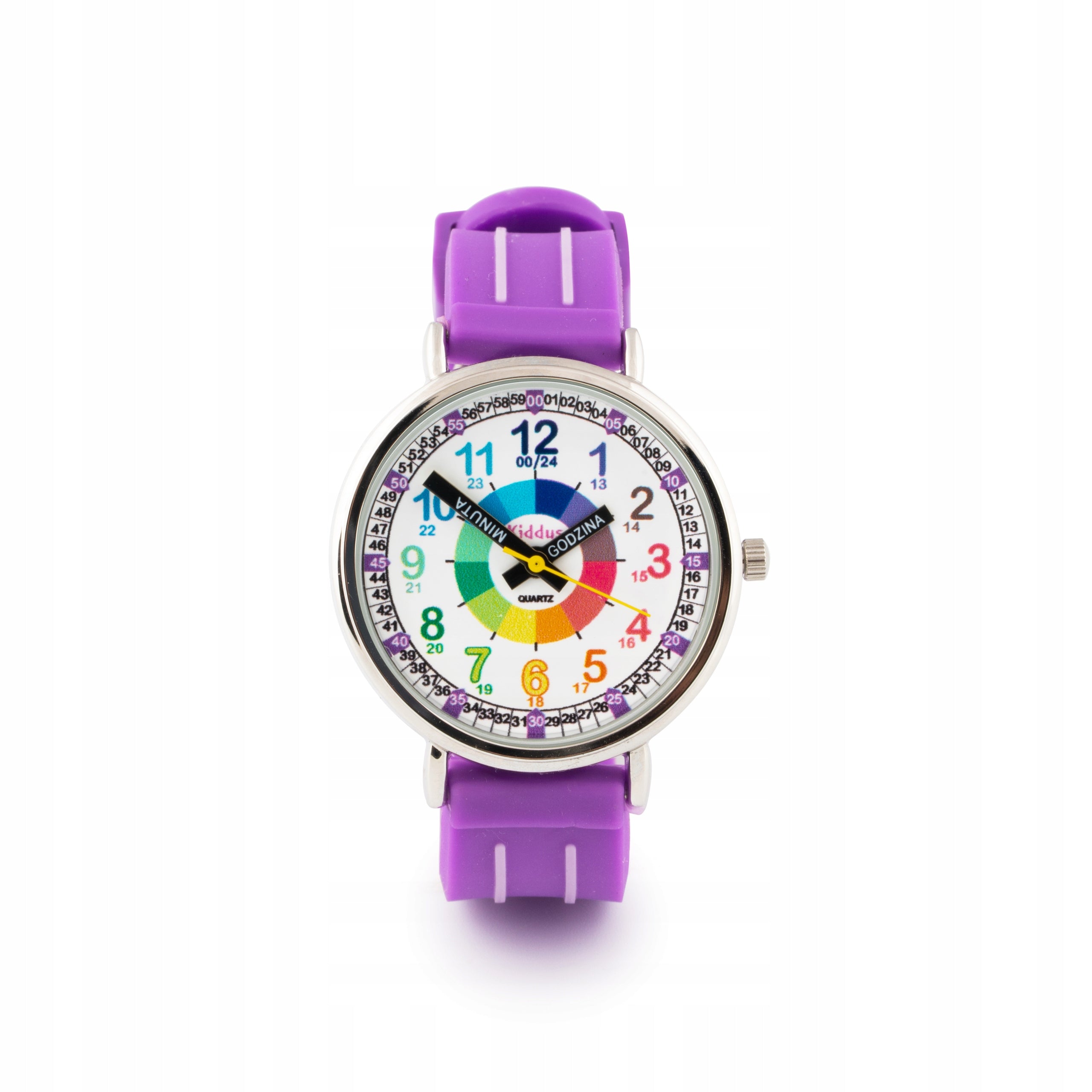 Kiddus Children's Watch Time Teacher Purple PL Mechanism other