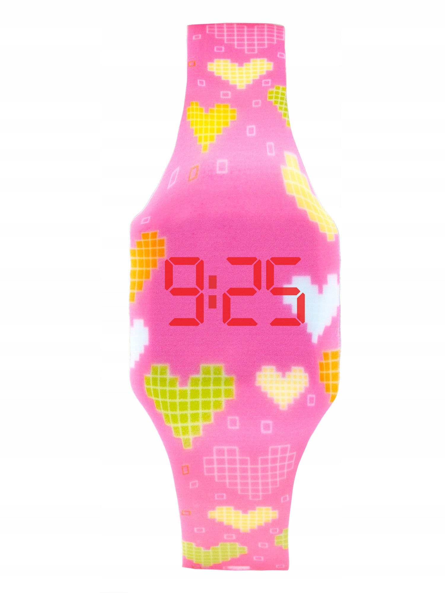 Kiddus LED Digital Watch for Kids. Soft silicone strap. Japanese Battery.