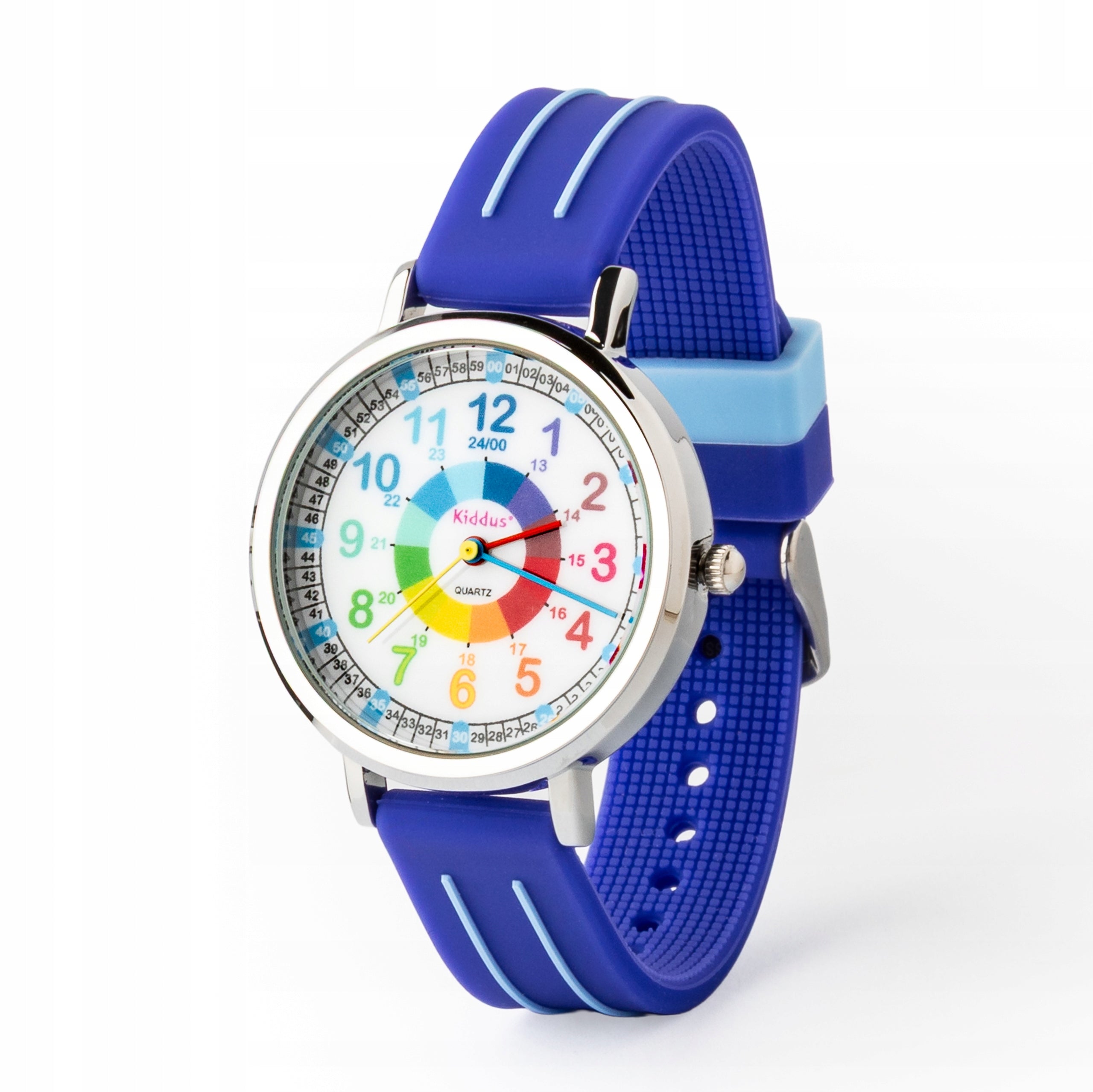 Kiddus children's watch Time Teacher Blue