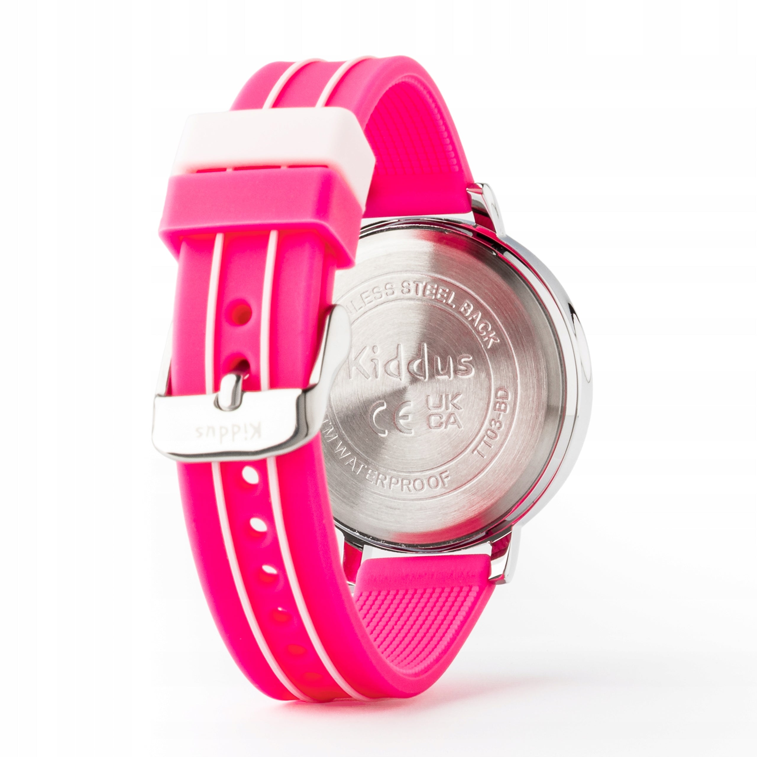 Kiddus children's watch Time Teacher Girl in pink Manufacturer code WA302