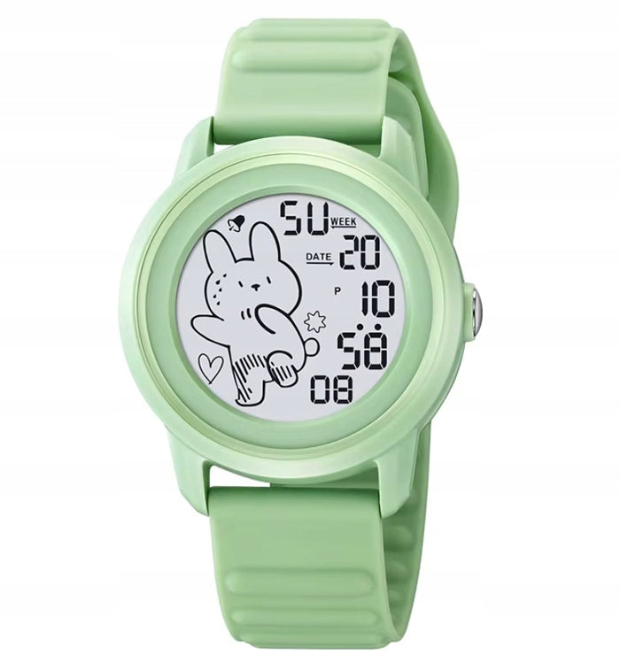 Kiddus children's watch Time Teacher Polish Red 2140 Brand Kiddus