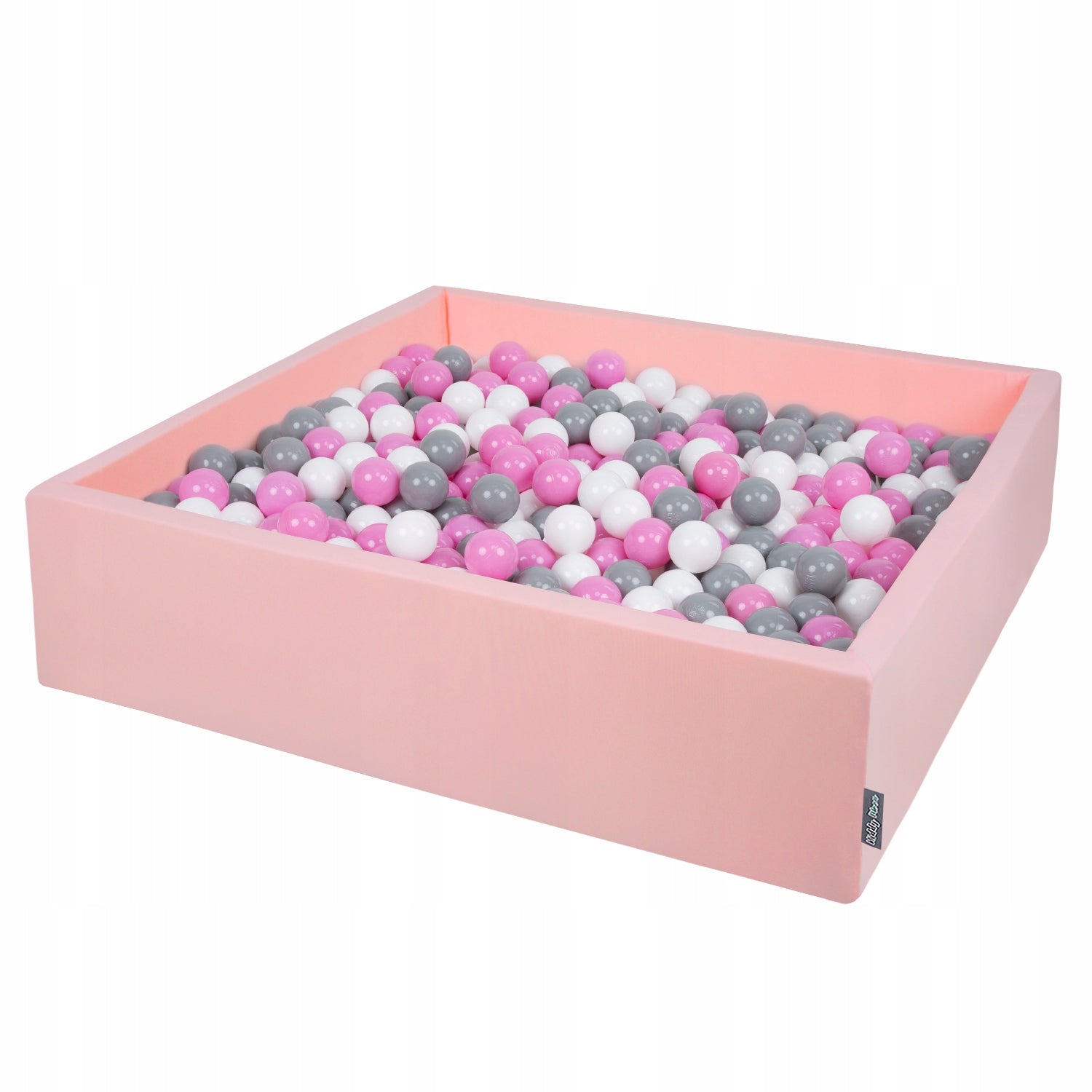 KiddyMoon Dry square pool with ball 600 pcs