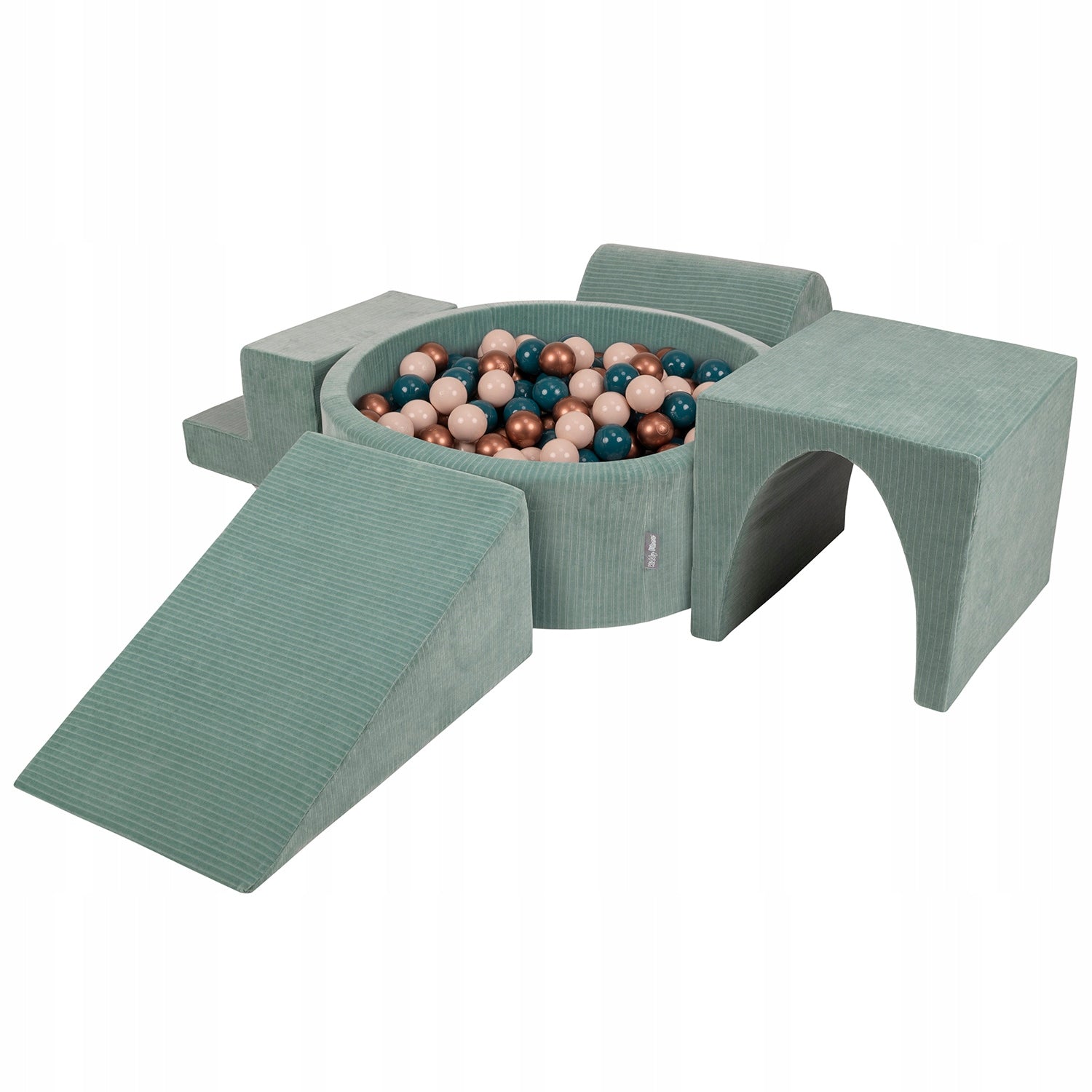 KiddyMoon Foam square toys Corduroy 200 balls PPZP-OK30VS-125 Brand KiddyMoon