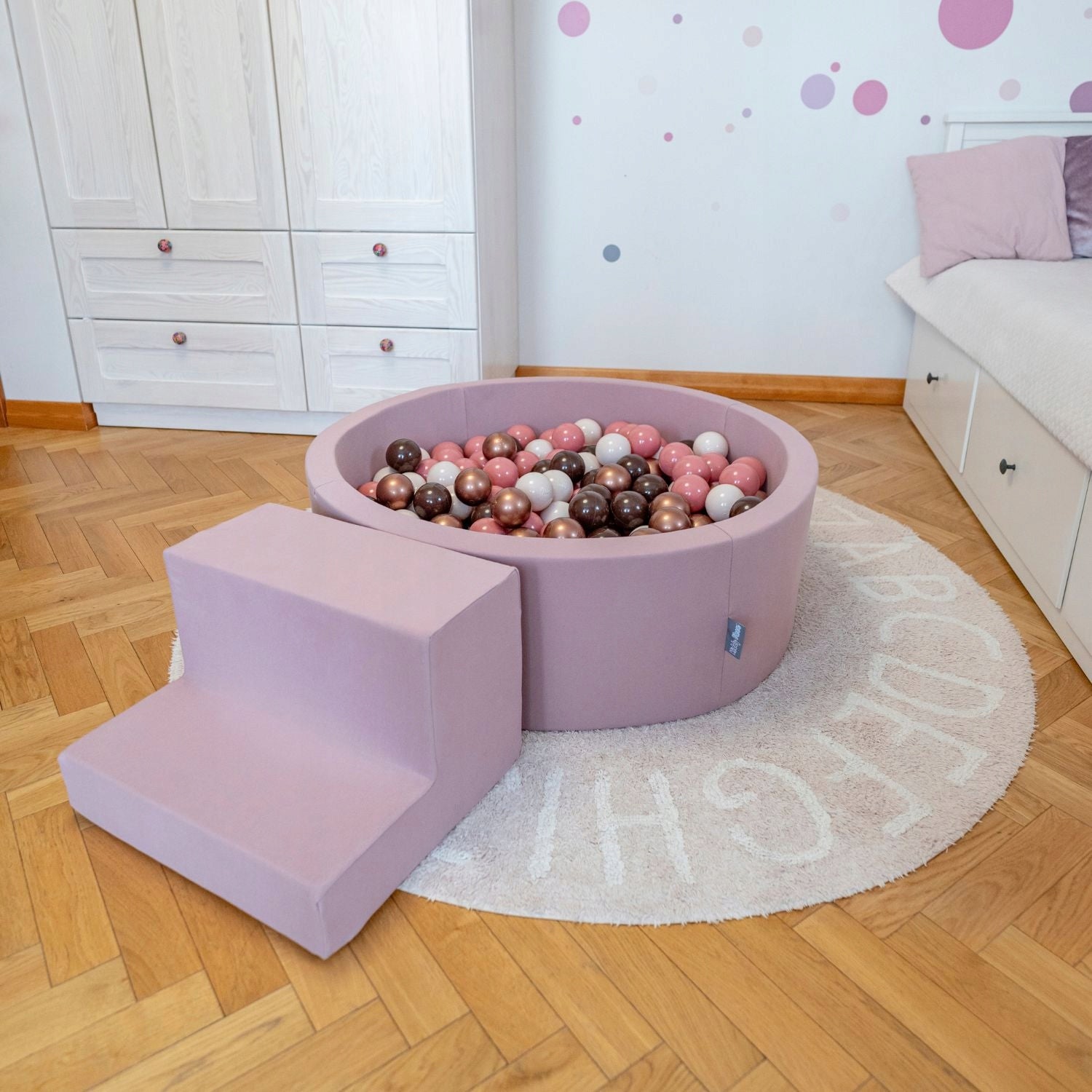 KiddyMoon Foam square toys PPZP-OK30D-115 For Children 200 balls Manufacturer code 5905054841102