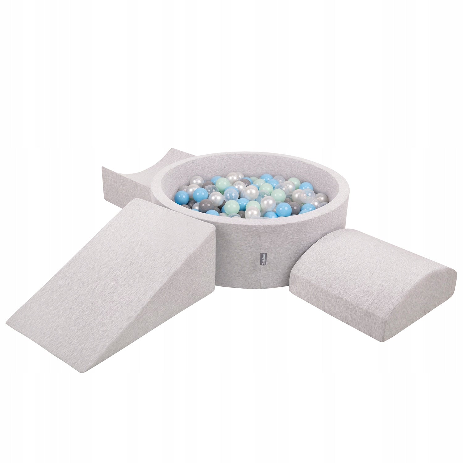 KiddyMoon PPZP-OK30D-114 Foam Set Square Toys FOR CHILDREN 300 balls Kid's age 12＋ months