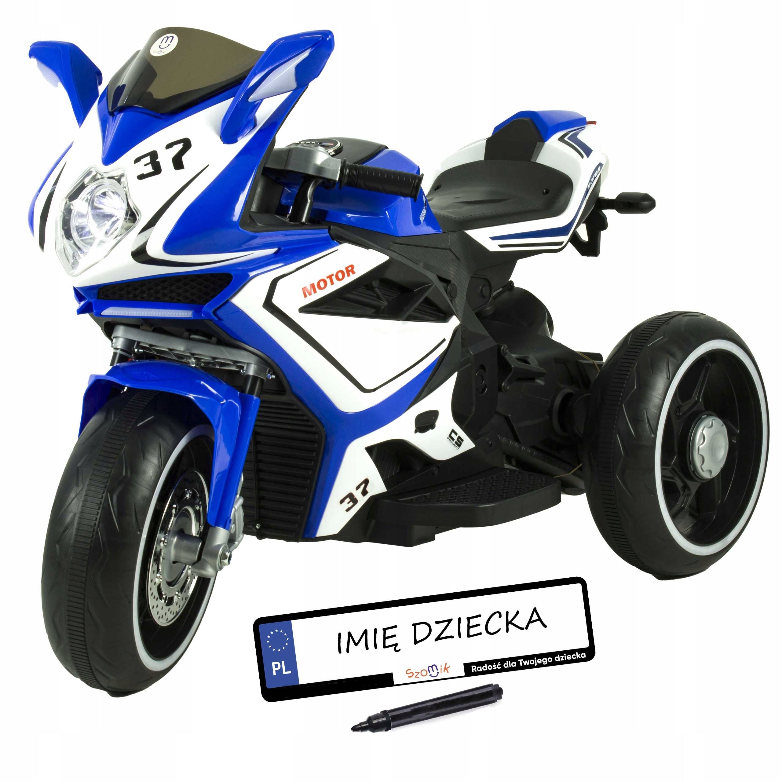 Kids Battery Motor Glowing 2 Motors Powerful Board