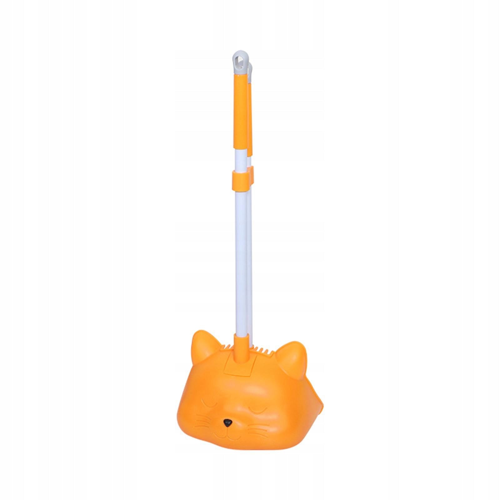 Kids Broom Dustpan Set Children Sweeping House Cleaning Toy Set for Brand no brand