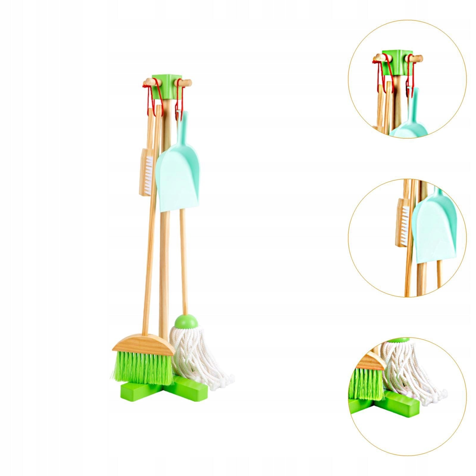 Kids Cleaning Toy Set Develop Life Skill Hands on Ability Children Sweeping Packaging status original