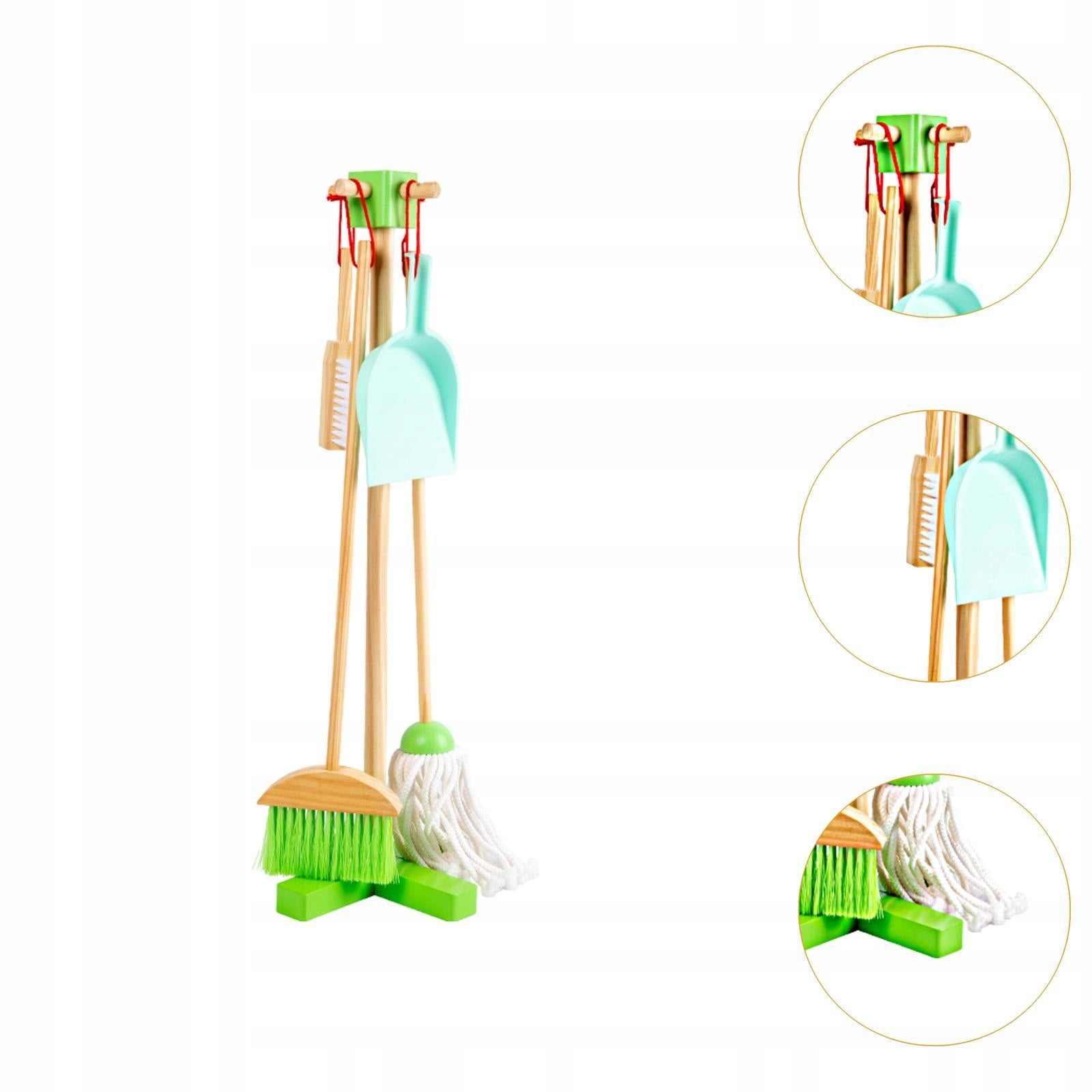 Kids Cleaning Toy Set, Pretend Play Toy, Develop Life Skill, Educational Packaging status original