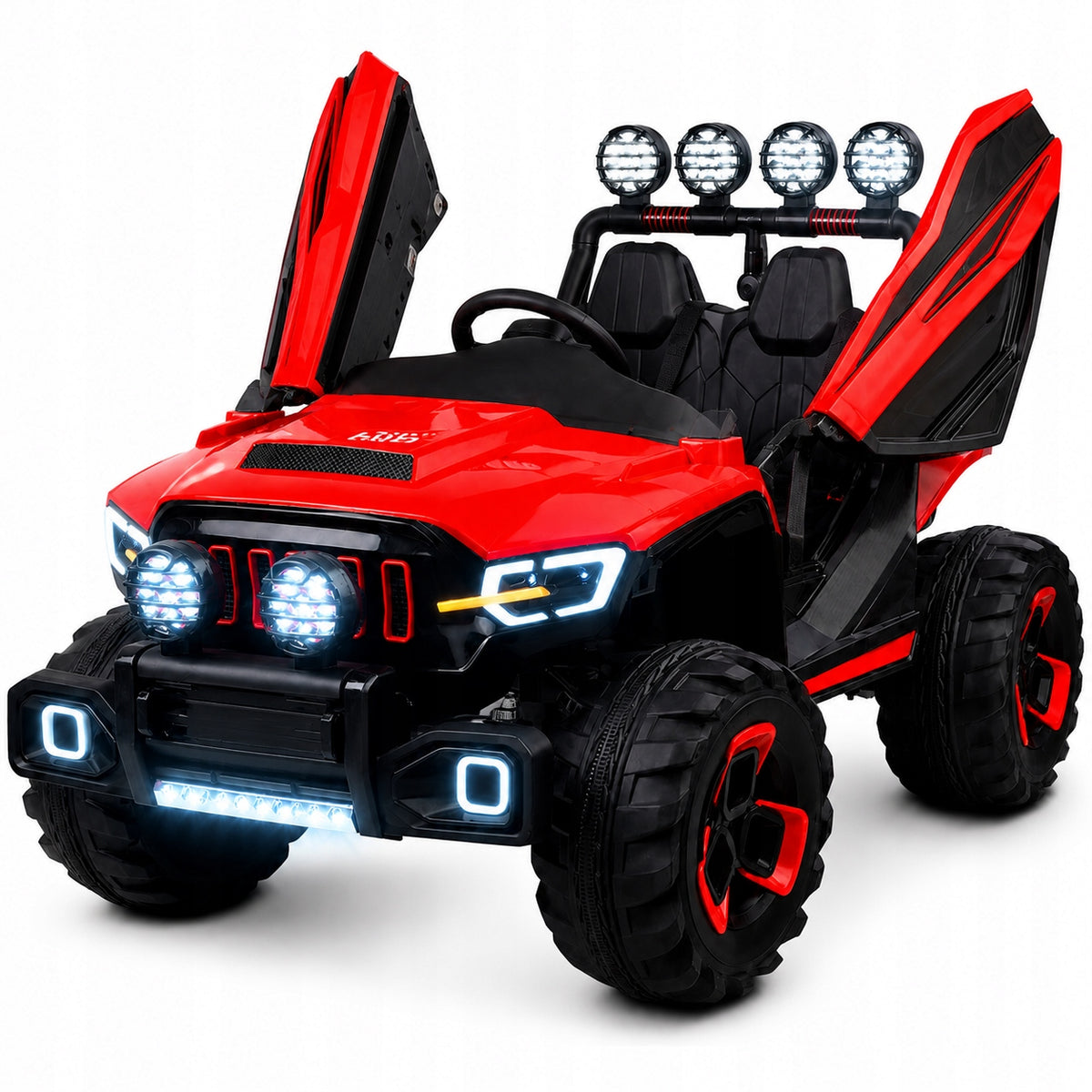 Kids Electric Car 4x4 Jeep Remote Control LED Car Battery Operated 4x100